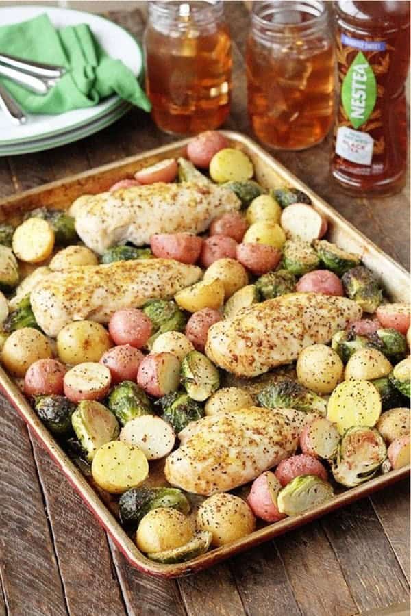 Sheet Pan Lemon Chicken