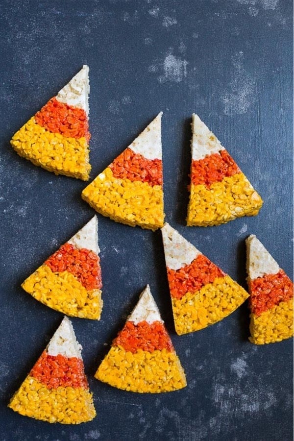 Candy Corn Rice Krispies