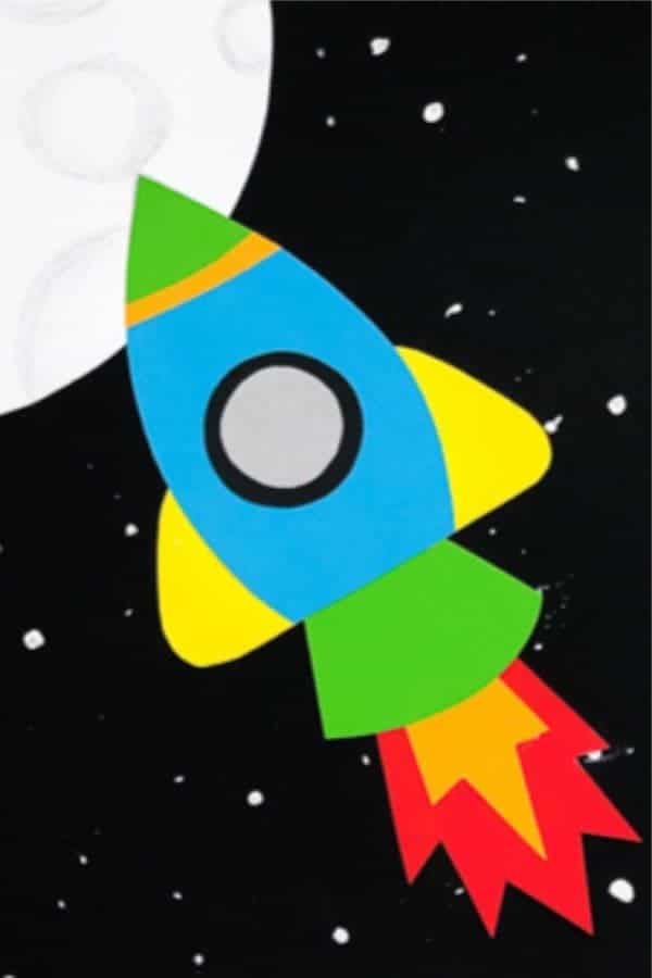 Simple & Fun Rocket Craft For Kids