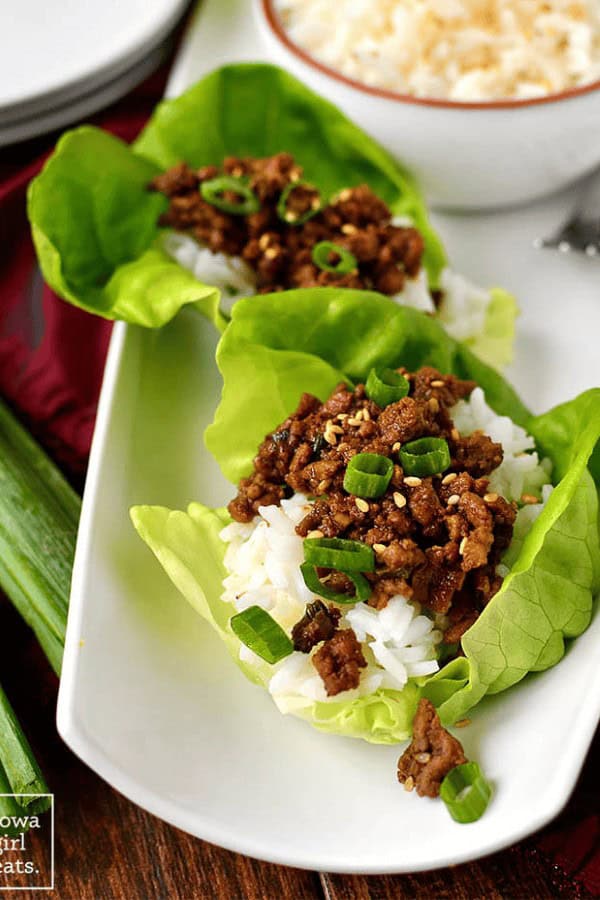 Beef Lettuce Wraps