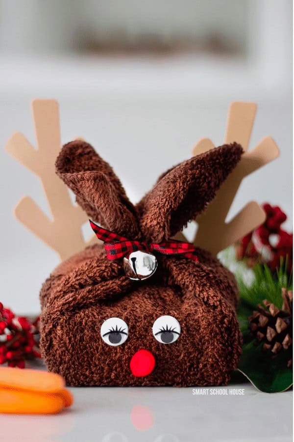 Washcloth Reindeer