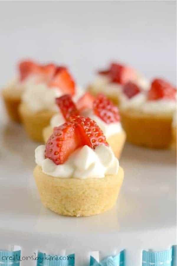 Mini Strawberry Shortcake Dessert Recipe