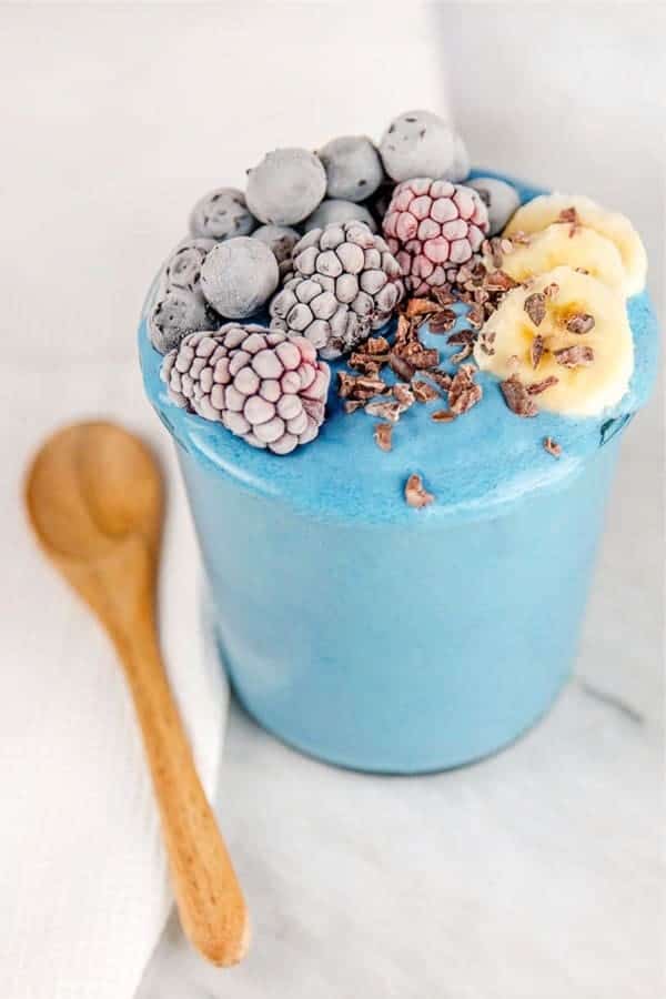 Nourishing Blue Smoothie Bowl