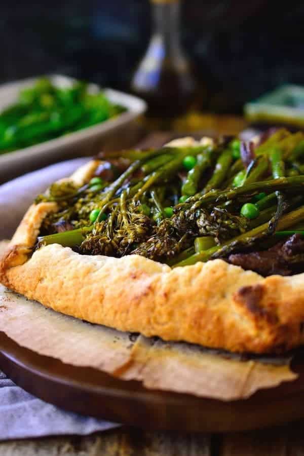 SPRING VEGETABLE VEGAN GALETTE