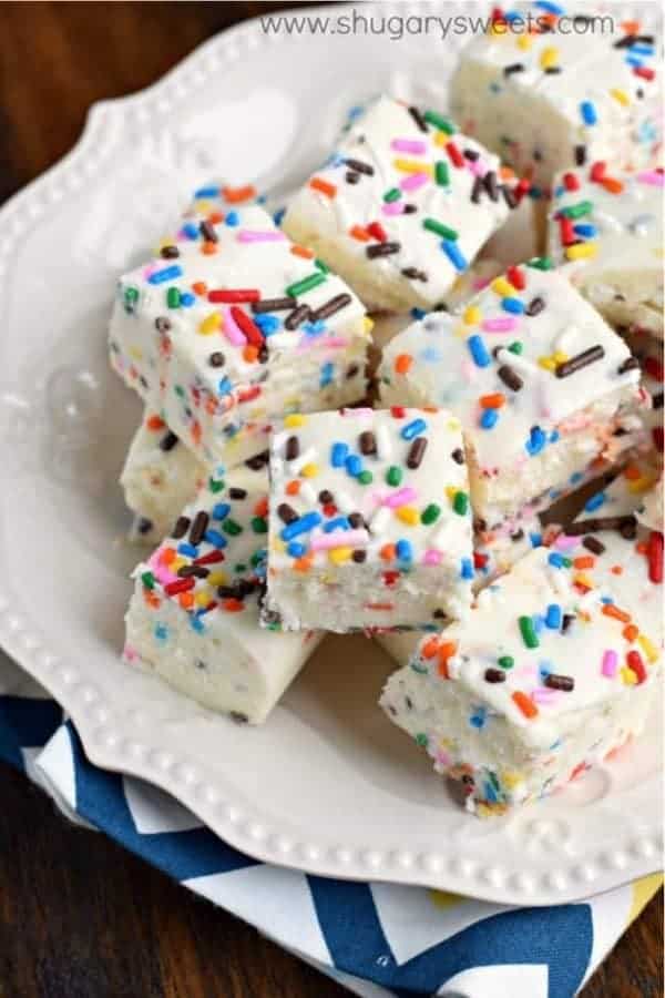 Cake Batter Fudge