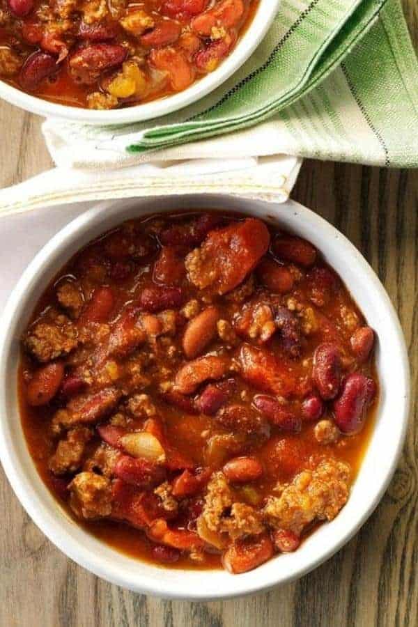 SLOW COOKED CHILI