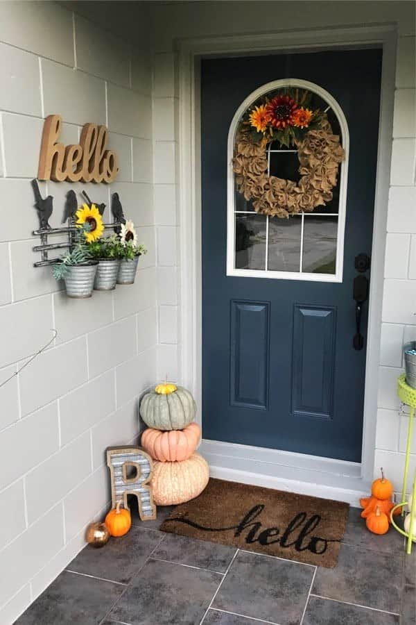 Hello Fall Decor