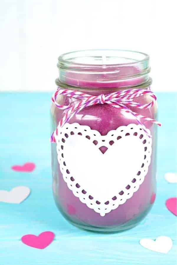 DIY Mason Jar Candles