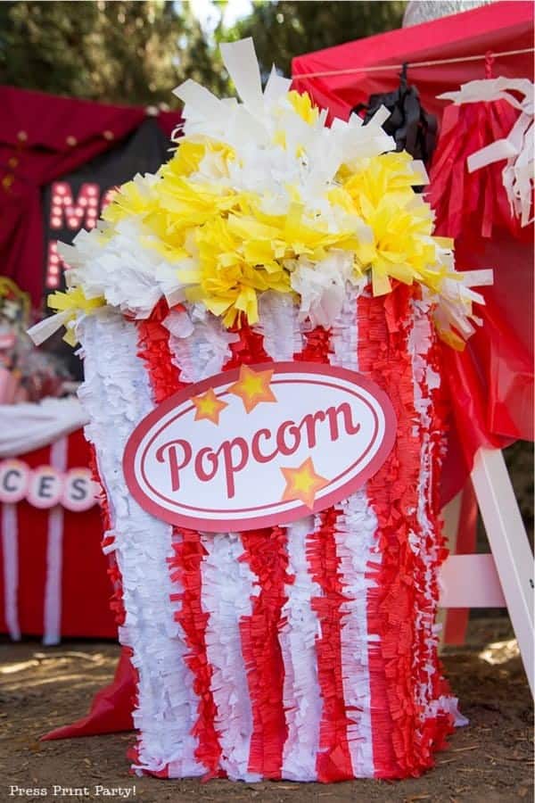 How to Make a Popcorn Box Pinata