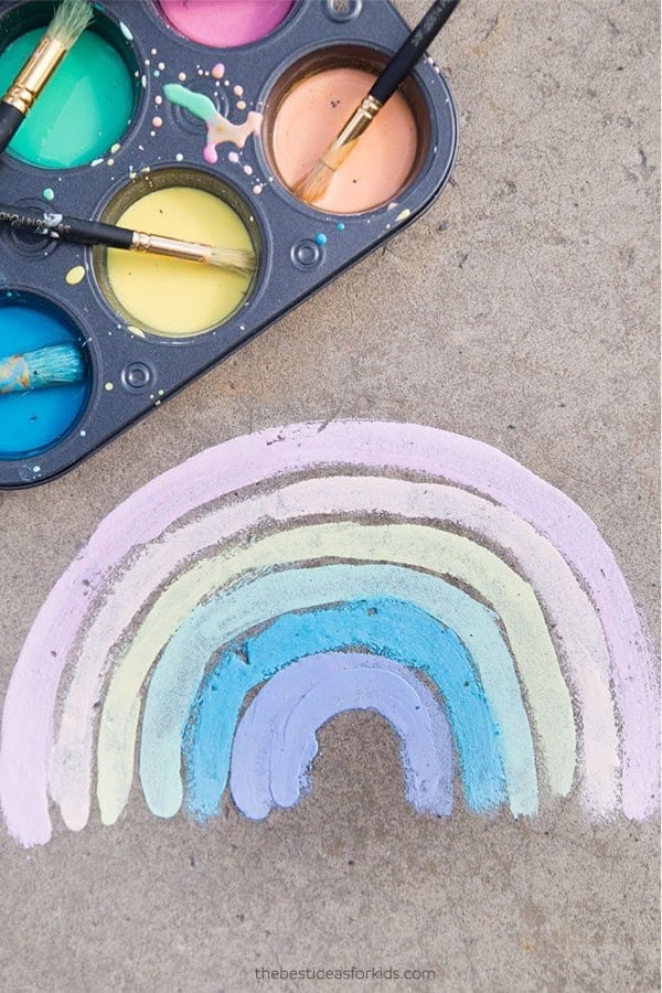 DIY Sidewalk Chalk Paint