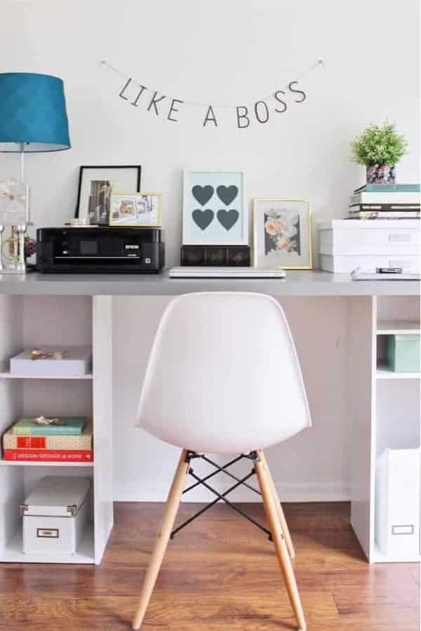 DIY IKEA Desk Hack