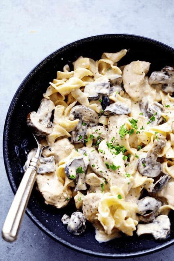 Chicken Stroganoff