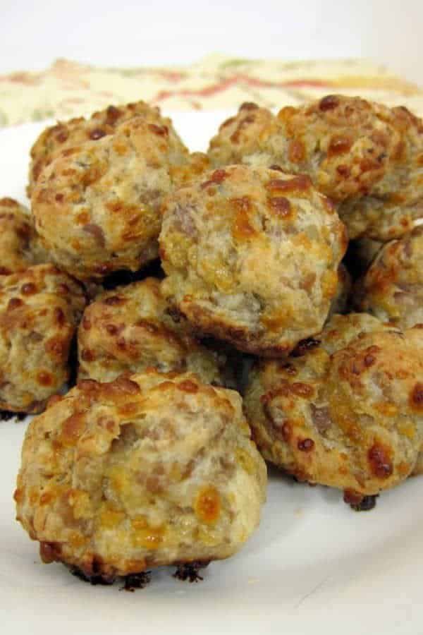 BOURSIN SAUSAGE BALLS