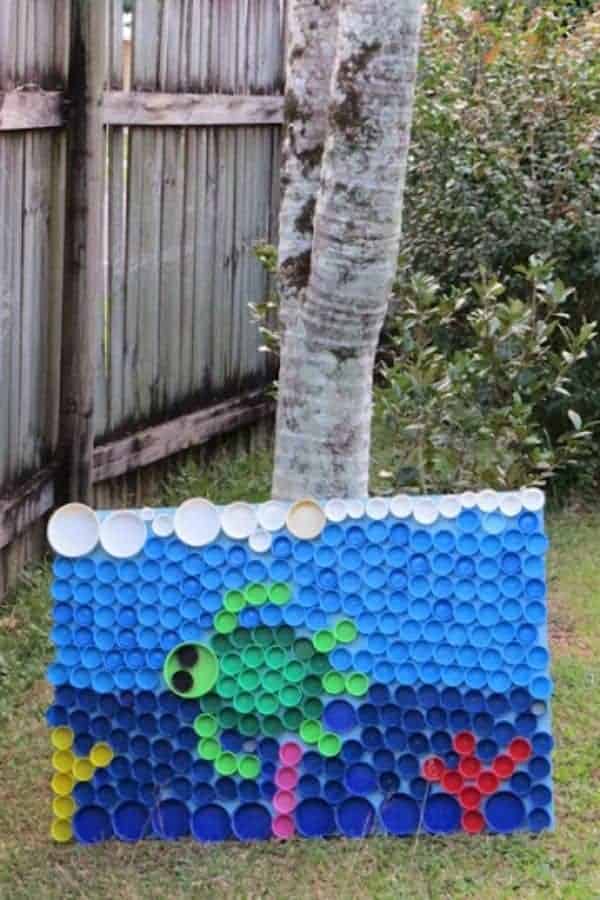 BOTTLE CAP MOSAIC