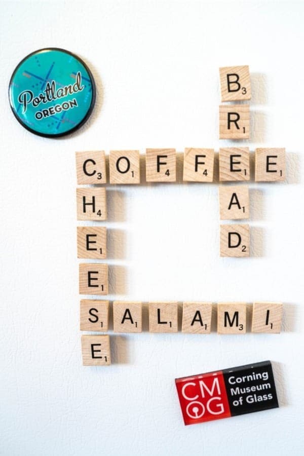 Make Your Own Scrabble Fridge Magnets