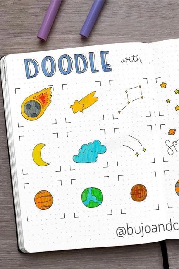 Planet Bujo Doodles