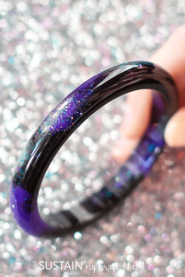 Galaxy Resin Bracelet