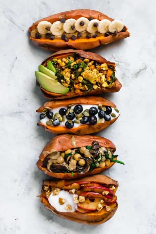 STUFFED SWEET POTATO