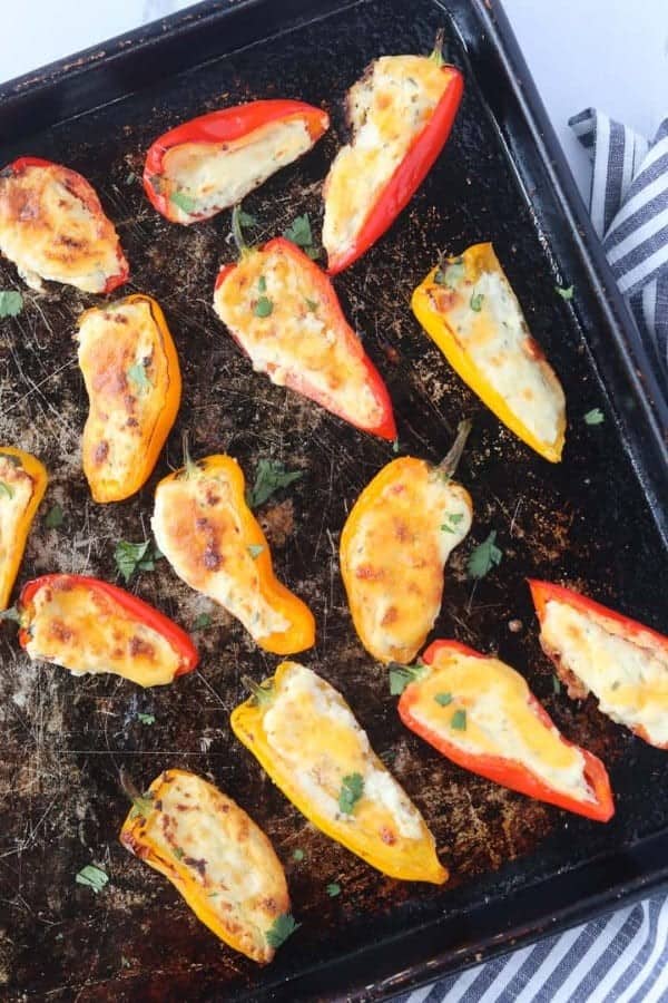 BOURSIN STUFFED MINI SWEET PEPPERS