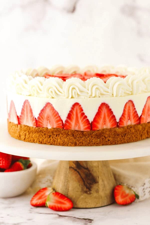 Strawberry Shortcake Cheesecake