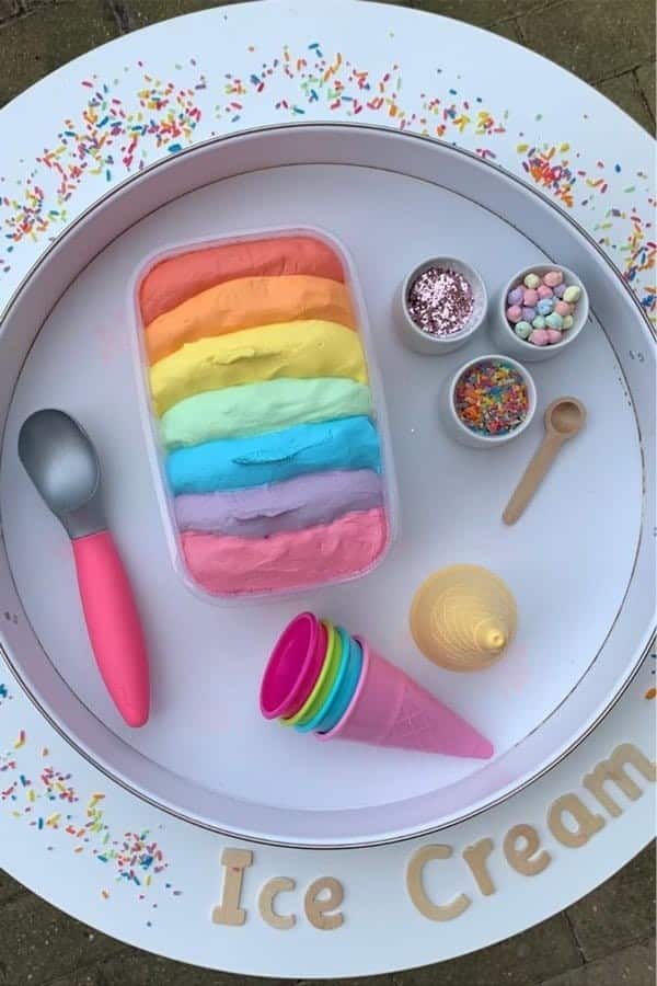 Ice Cream Sensory Play