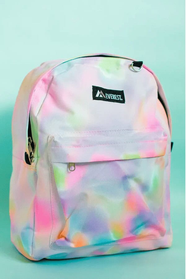 Rainbow Watercolor Backpack