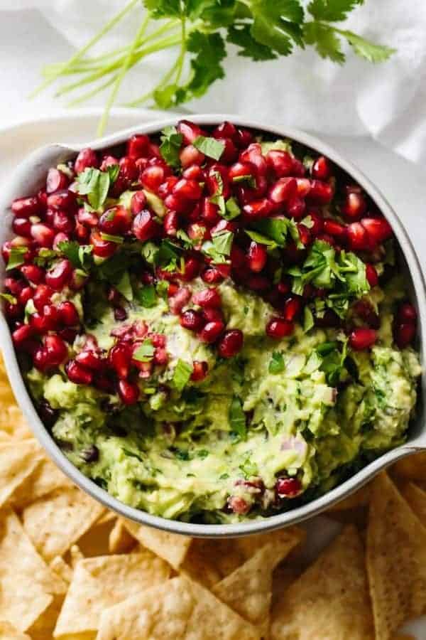 POMEGRANATE GUACAMOLE