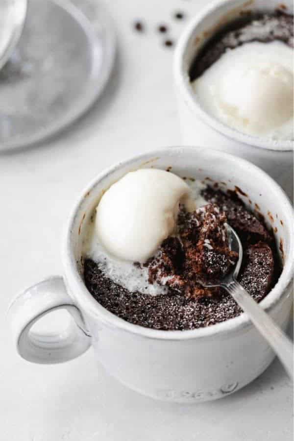 Espresso Chocolate Mug Cake