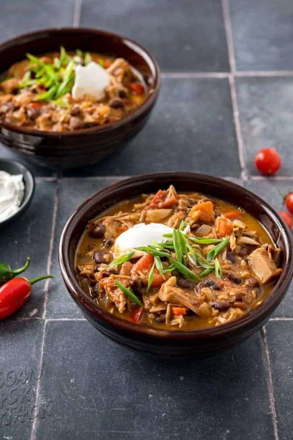 SPICY VEGAN JACKFRUIT CHILI