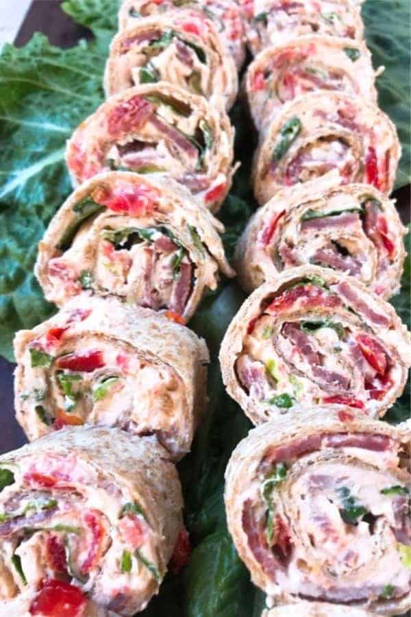 Caesar BLT Roll-Ups