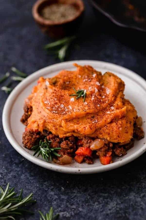 SWEET POTATO SHEPHERD’S PIE