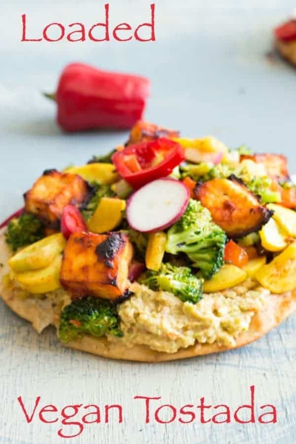 VEGAN TOSTADA