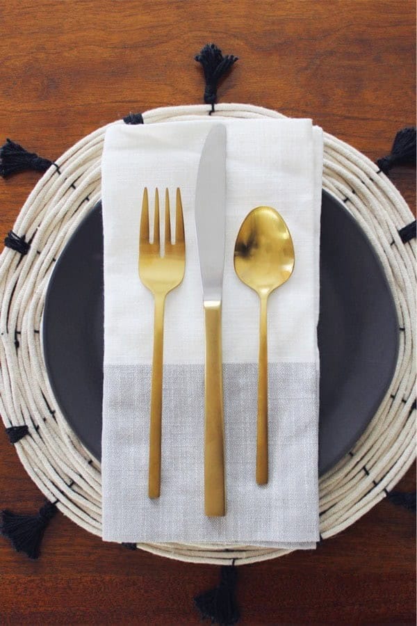 DIY Woven Placemat Tutorial