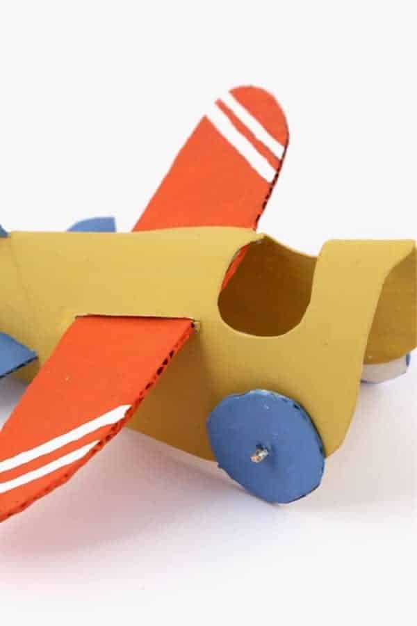 Paper Roll Airplane