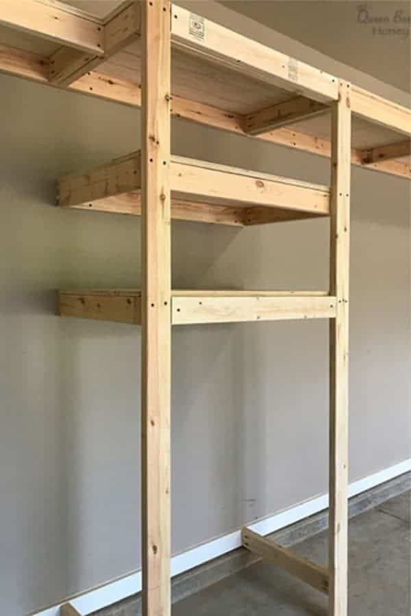 How To Build Garage Storage Shelves