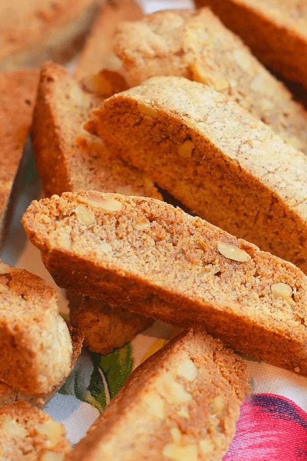 Walnut & Cinnamon Biscotti