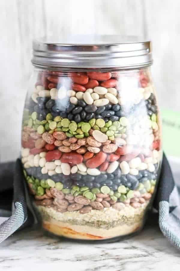 5 BEAN SOUP IN A JAR