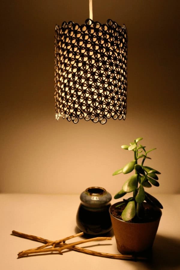 Soda Can Tab Lamp