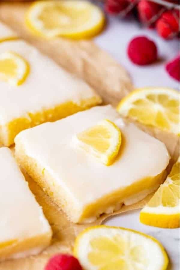 Lemon Sheet Cake with Lemon Glaze