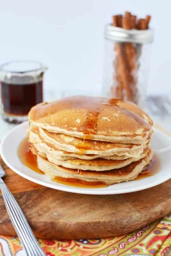 Healthy Oatmeal Pancakes