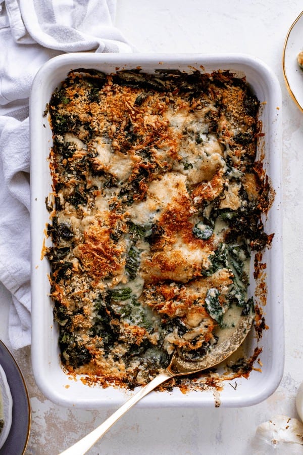 Double Kale Gratin