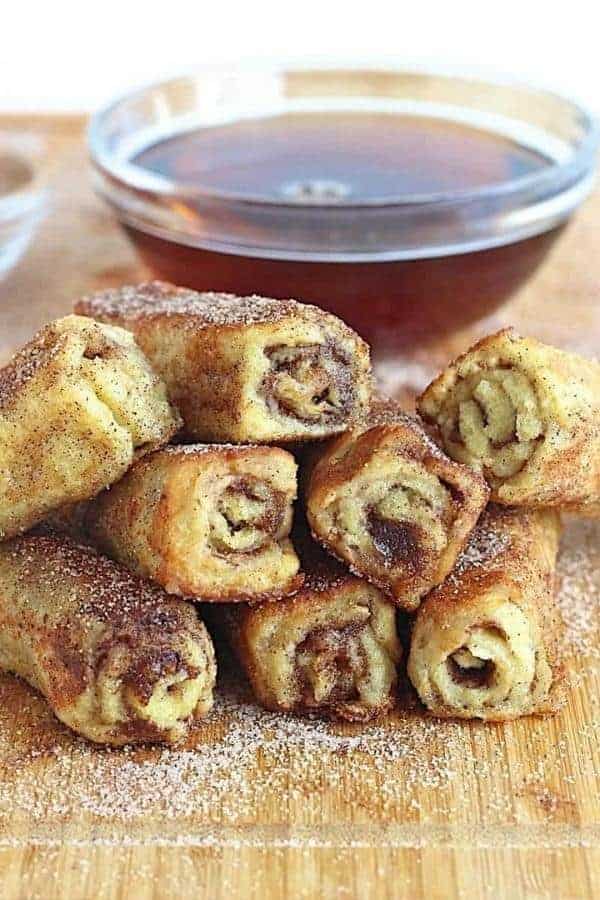 FRENCH TOAST ROLL-UPS