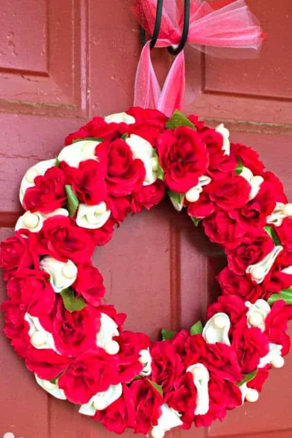 ROSE & PEARL WREATH