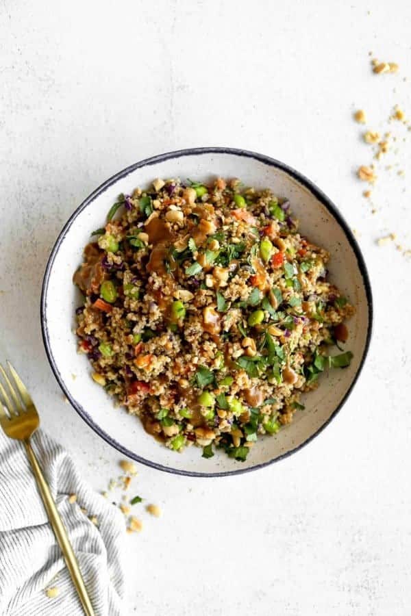 VEGAN THAI QUINOA SALAD