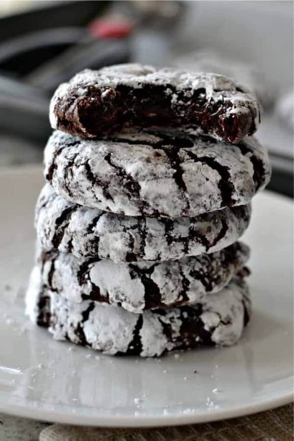 Chocolate Crinkle Cookies