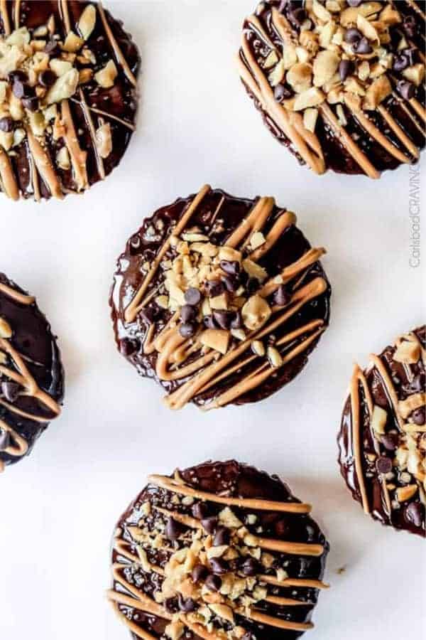 Chocolate Peanut Butter Pies