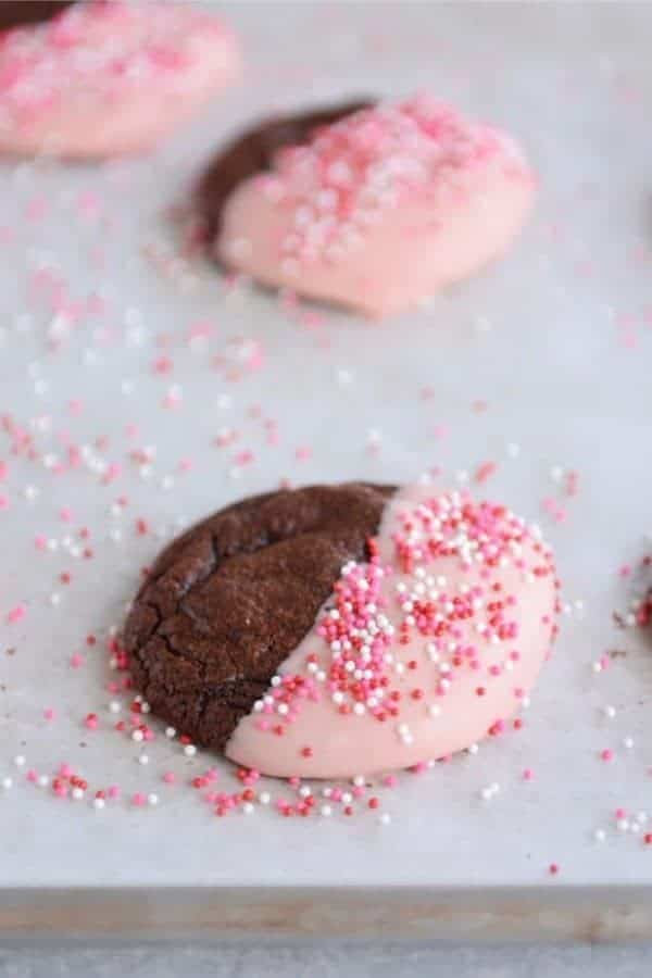 One-Bowl Fudgy Brownie Cookies