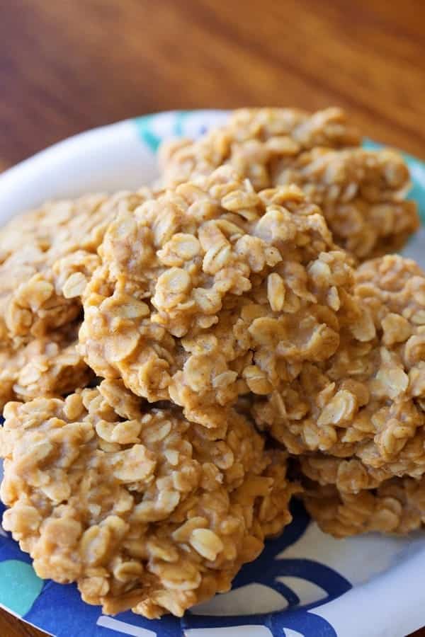 Peanut Butter No Bake Cookies