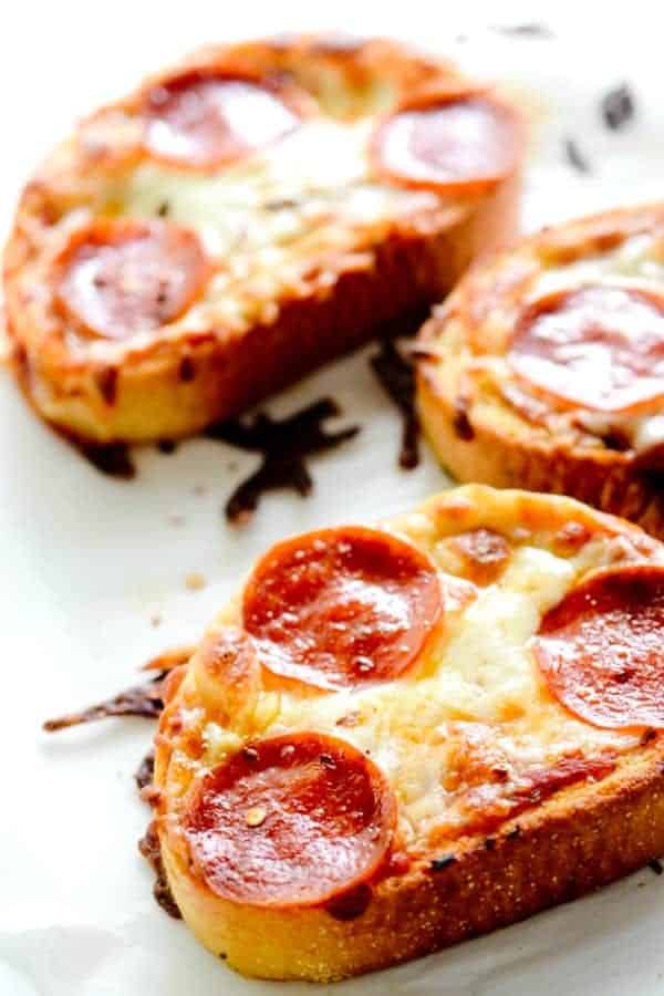 Texas Toast Garlic Bread Pizza