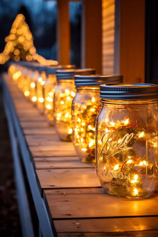 Mason Jar Luminaries